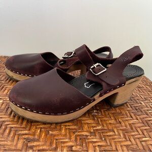Plum/Aubergine Lotta From Stockholm Clogs euro 39